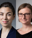 Christine Parsons (left) and Joanna Kalucka, both assistant professors at Health, have received fellowships from the Carlsberg Foundation. Photo: AU.