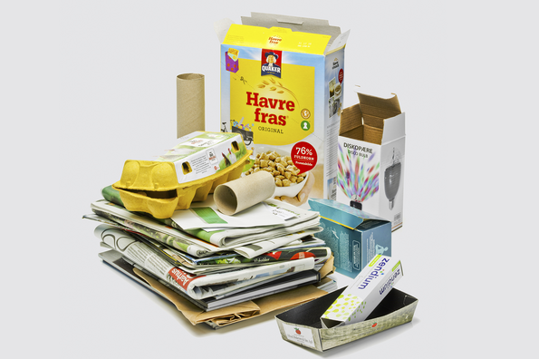 Bulk of paper waste